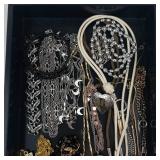 Costume Jewelry Mixed Lot in Display Tray