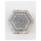Mini Mother of Pearl Inlaid Decorative Box