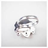 Intricate Sajen Sterling Silver Goddess Face Ring Size 9