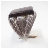 Jasper Sterling Statement Ring Size 7
