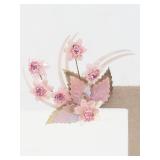 Vintage Floral Clip-On Earrings