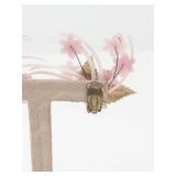 Vintage Floral Clip-On Earrings