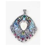 New Bali Legacy Sterling Silver Gemstone Pendant