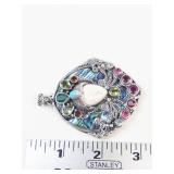 New Bali Legacy Sterling Silver Gemstone Pendant