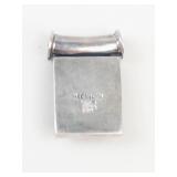 Sterling Silver Slide Pendant With Swirl Design