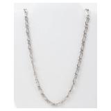 MS-11 Men's Sterling Silver Chain Necklace -22'
