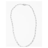 MS-11 Men's Sterling Silver Chain Necklace -22'