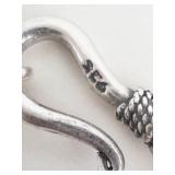 Sterling Silver Viking Kings Byzantine Chain Necklace 20'
