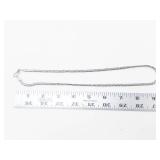 Sterling Silver Viking Kings Byzantine Chain Necklace 20'