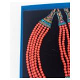 Heidi Daus Beaded Necklace & 2 Bracelet Costume Set in Box (Lot of 3)