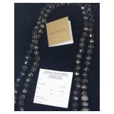 Heidi Daus Beaded Tassel Lariat Necklace With Box