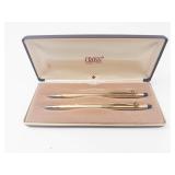 Cross 10k Gold Filled Pen & Pencil Set in Original Box