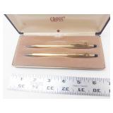 Cross 10k Gold Filled Pen & Pencil Set in Original Box