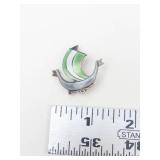 Norwegian Sterling Silver Sailboat Ship Pin