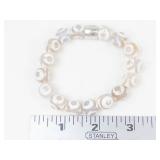 Silpada Safari Sterling Silver Stretch Bead Bracelet