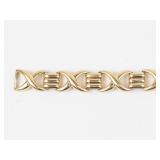 Classy Gold-Tone Link Bracelet