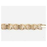 Classy Gold-Tone Link Bracelet