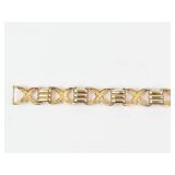 Classy Gold-Tone Link Bracelet