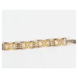 Classy Gold-Tone Link Bracelet
