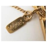 Vintage Monet 1960s Starter Charm Bracelet