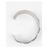STS Sterling Silver Elephant Cuff Bracelet