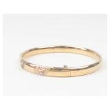 Black Hills Gold 14K GF Bangle Bracelet