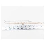 Gold Tone & Silver Tone Base Metal Bracelets (Lot of 2)