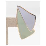 Pastel Enamel Geometric Post Earrings