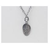 Family Tree Sterling Necklace 18 in