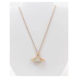 Avon Shell Pendant Necklace