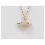 Avon Shell Pendant Necklace