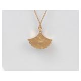 Avon Shell Pendant Necklace