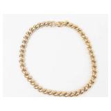 Napier Gold-Tone Curb Link Chain Necklace 16'