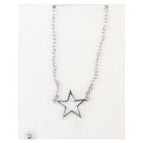 Vintage Marvel Sterling Moon Necklace & Earrings Set With Box