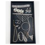 Rhinestone Costume Jewelry Mixed Lot