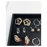 Assorted Fashion Earrings (Lot of 13 Pairs)