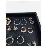 Assorted Fashion Earrings (Lot of 13 Pairs)