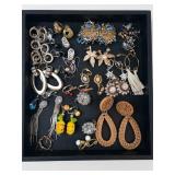 Mixed Costume Jewelry Earring Assortment