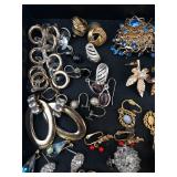 Mixed Costume Jewelry Earring Assortment