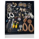 Mixed Costume Jewelry Earring Assortment