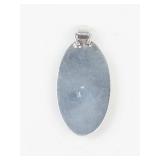 Black Onyx Sterling Silver Pendant