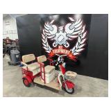 ELECTRIC TRICYCLE - IRGC40 - Red (Stock Photo)