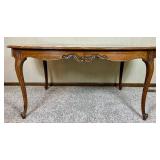 Drexel Heritage French Provisional Style Table and 5 Cane Back  Chairs