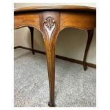 Drexel Heritage French Provisional Style Table and 5 Cane Back  Chairs