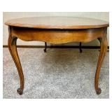 Drexel Heritage French Provisional Style Table and 5 Cane Back  Chairs