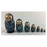 Hand Painted Traditional Matryoshka Wooden Russian Nesting Dolls Sets