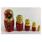Hand Painted Traditional Matryoshka Wooden Russian Nesting Dolls Sets