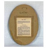 Traditional Navajo Framed Sand Paintings and Eagle Dancer Oval Sand Painting