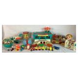 Vintage Playskool and Fisher Price Toys