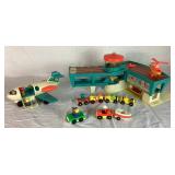 Vintage Playskool and Fisher Price Toys